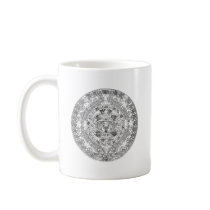 aztec calendar coffee mugs