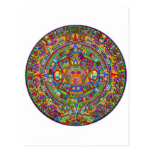 Aztec Calendar Post Cards