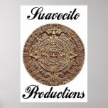 Aztec Calendar Poster