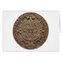 Aztec Calender Card