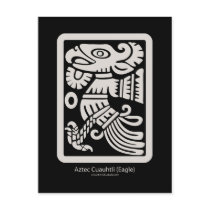 Aztec Cuauhtli - Eagle (Putty) Postcard