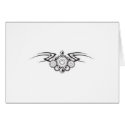 Aztec Flower Tattoo Design cards