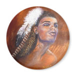 Aztec Goddess Magnet
