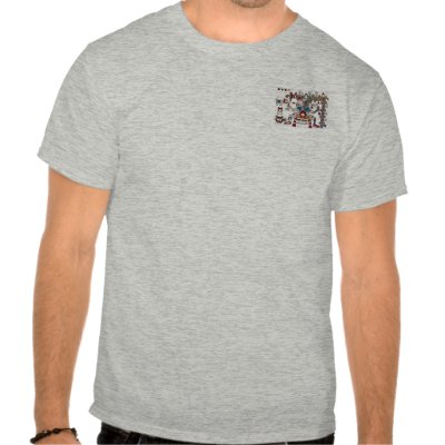 Aztec Gods Shirt by dustinrisneradams