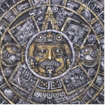 AZTEC/MAYAN CALENDAR CUT OUTS
