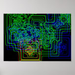 Aztec Microchip posters