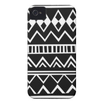 Aztec pattern iPhone 4 Case-Mate cases
