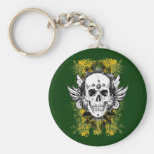 Aztec-Skull Keychains