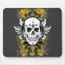 Aztec-Skull Mouse Mat