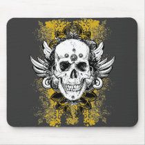 Aztec-Skull Mouse Mat