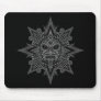 Aztec Sun Mask (black & grey)