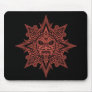 Aztec Sun Mask (red & black)