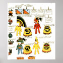 Aztec Symbols posters