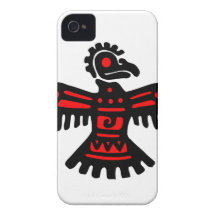 Aztec Thunderbird iPhone 4 Case-Mate Case