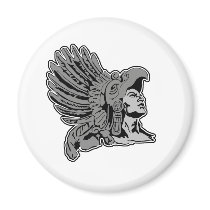 aztec warrior magnet