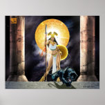 Aztec Warrior Princess Poster
