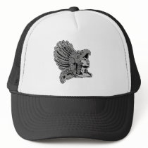 aztec warrior trucker hats