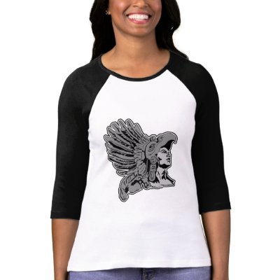 aztec warrior t shirts by mike3488