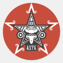 AZTK-5-3'' ROUND STICKER