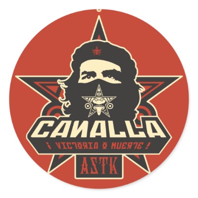 AZTK-nalla-3'' Round Stickers by cuervoaztk