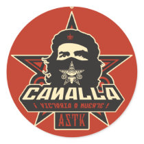 AZTK-nalla-3'' Round Stickers
