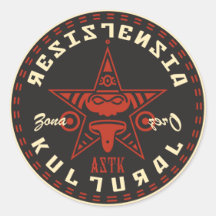 AZTK-RK-zz-3'' Round Sticker