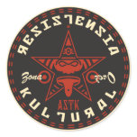 AZTK-RK-zz-3'' Round Sticker