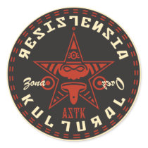 AZTK-RK-zz-3'' Round Sticker