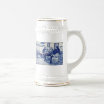 Azulejo mural mugs