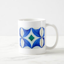 Azulejos, Portuguese Tiles Caneca