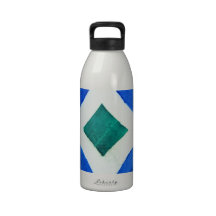 Azulejos, Portuguese Tiles Garrafas De Água Esportivas