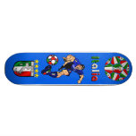 Azzurri Man Italian soccer football gift ideas skateboards