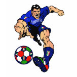Azzurri Man Italian soccer football gift ideas t-shirts