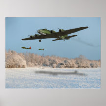 B17F Norfolk  Winter 1943 Posters