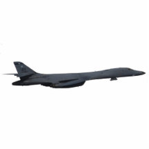 B1-B Lancer Photo Sculpture