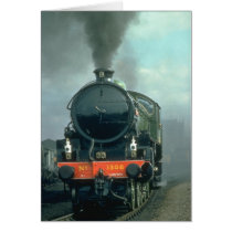 B1 No. 1306 blackens the sky near York Minster Cards