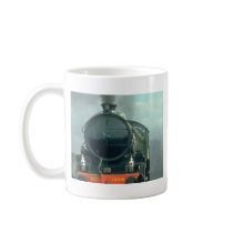B1 No. 1306 blackens the sky near York Minster Coffee Mug