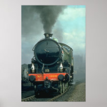 B1 No. 1306 blackens the sky near York Minster Posters