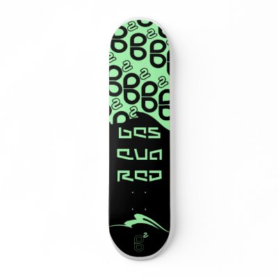 b2 highcontrast skateboard by ghostdeck_dced