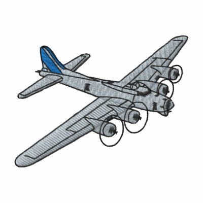 B-17 Bomber Polo Shirt by ZazzleEmbroidery