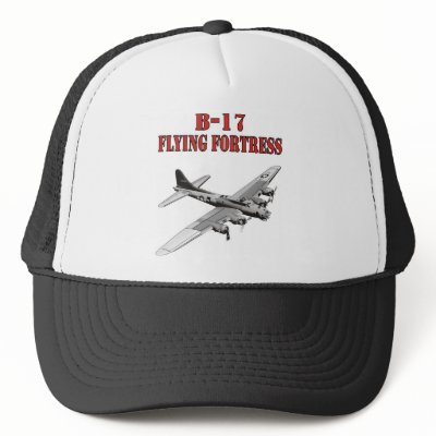 B-17 FLYING FORTRESS hat by jkingiv