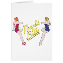 B-17 Flying Fortress Memphis Belle Nose Art Card