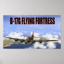B-17G FLYING FORTRESS POSTER
