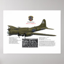 B-17G of 303rd Bomb Group_Lt Cook's Crew Print