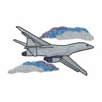 B-1 Bomber Embroidered Polo Shirt