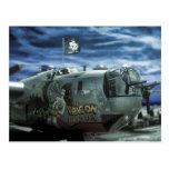 B-24 Dragon Plane Postcard