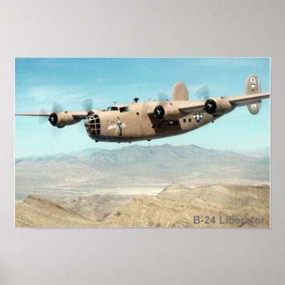 B-24 Liberator 2 poster by militaryextras