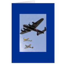 B-25 Liberator P-51 Mustang Cards