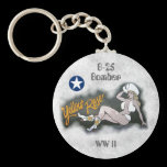B-25 Mitchell Bomber Nose Art keychains
