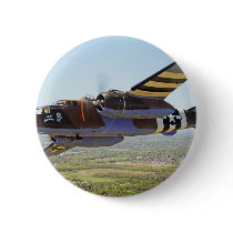 B-25 Mitchell Vintage Aircraft Pinback Buttons